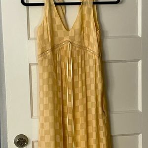 Gianni Versace vintage chiffon dress sleeveless